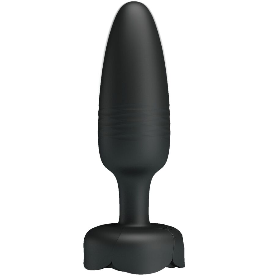PRETTY LOVE TARION PLUG ANAL LUMIÈRE LED NOIR 12,5 CM — vue arrière