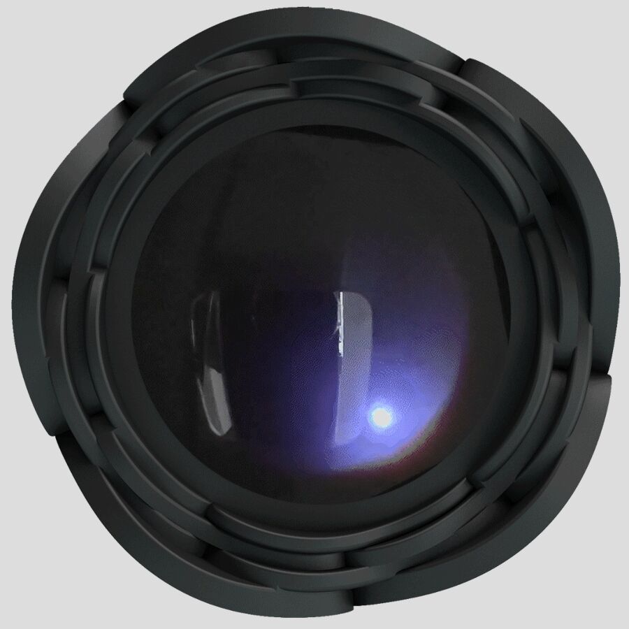 PRETTY LOVE PLUG ANAL VARIAN LUMIÈRE LED NOIR 10,8 CM — vue alternative