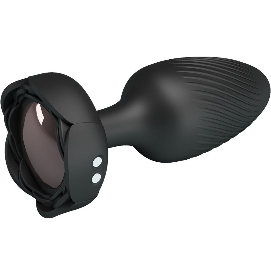 PRETTY LOVE - Varian Anal Plug with Black LED Light 10.8 cm