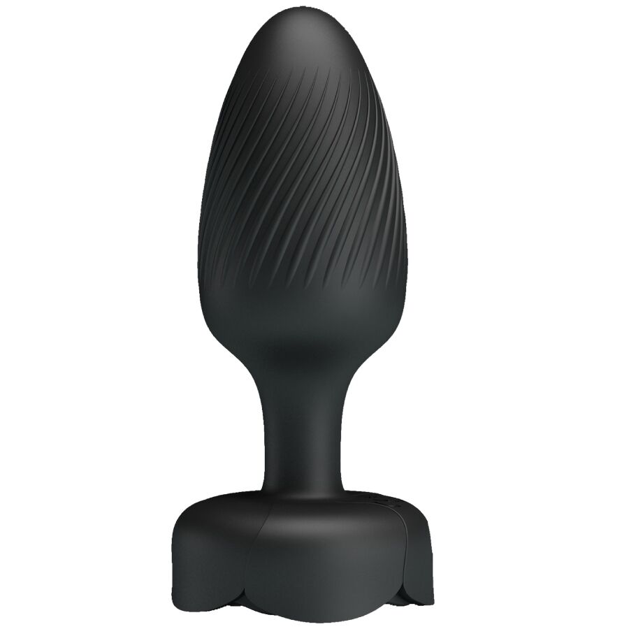 PRETTY LOVE OSBORN PLUG ANAL LUMIÈRE LED NOIR 9,8 CM — vue arrière
