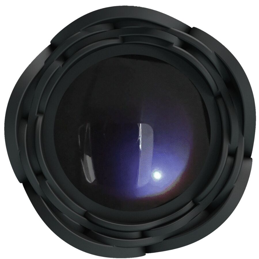 PRETTY LOVE PLUG ANAL OLMAN LUMIÈRE LED NOIR 8,8 CM — vue alternative