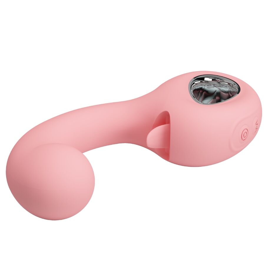PRETTY LOVE SMART Vibrateur Point G + Stimulateur Clitoris Erynnyes 10 Vibr... — accessoires inclus