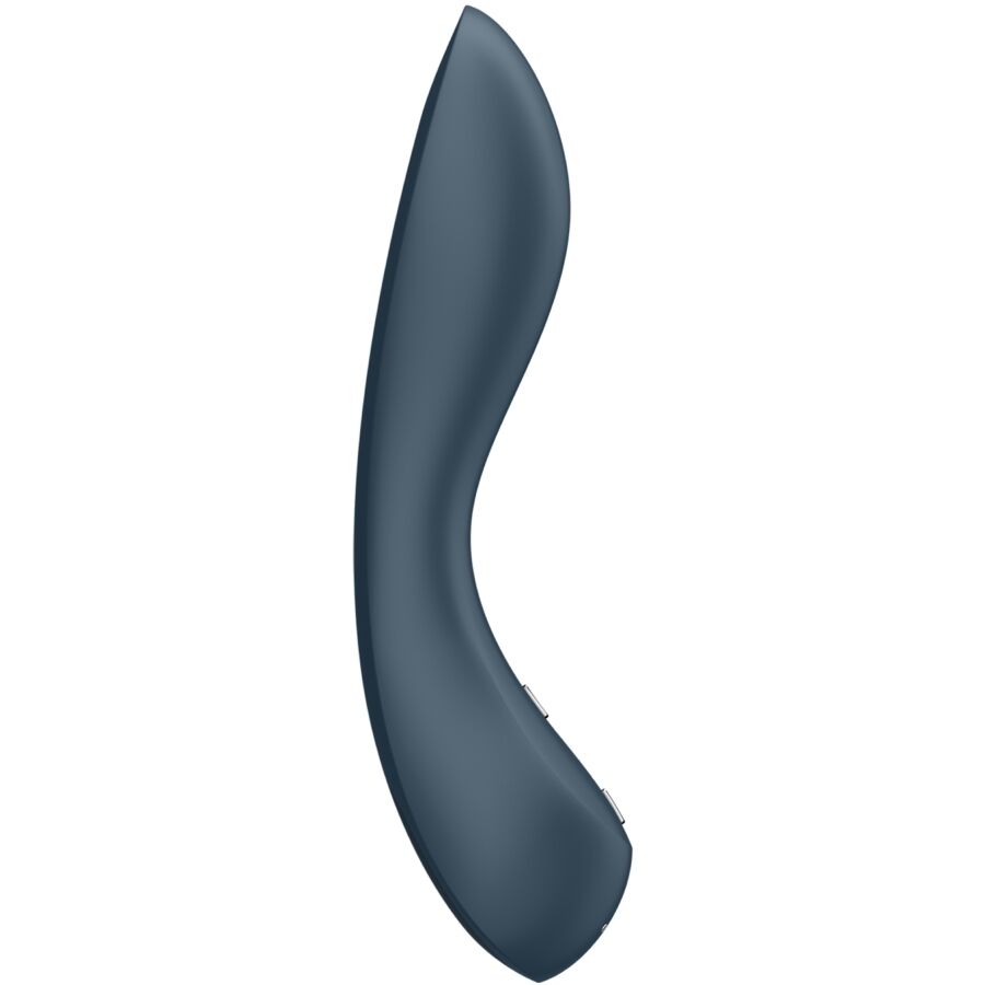 SATISFYER VIBRATOR Vibrateur Programme 12 Vibrations G-Spot Wave 4 Gris Foncé — vue arrière