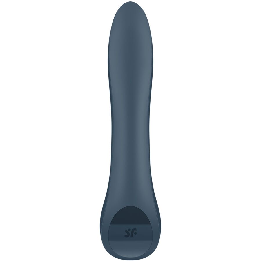 SATISFYER VIBRATOR Vibrateur Programme 12 Vibrations G-Spot Wave 4 Gris Foncé — vue détaillée