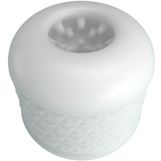PRETTY LOVE - Masturbateur Homme Crystle Blanc