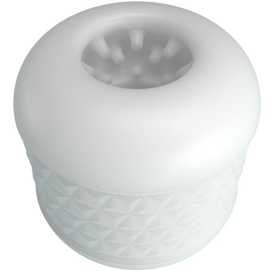 PRETTY LOVE MALE MASTURBATEUR HOMME CRYSTLE BLANC - Aura Intime