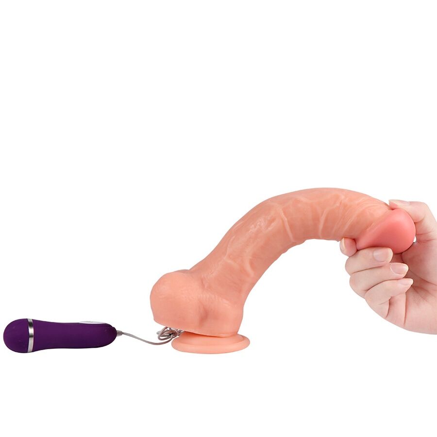 SHEQU Dildo Vibrateur Apolo Télécommande 24,5 Cm — accessoires inclus