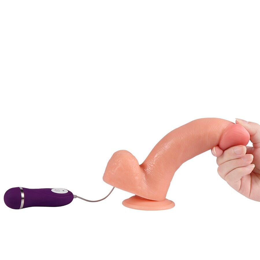 SHEQU Phantom Dildo Vibrant Télécommande 20 Cm — accessoires inclus
