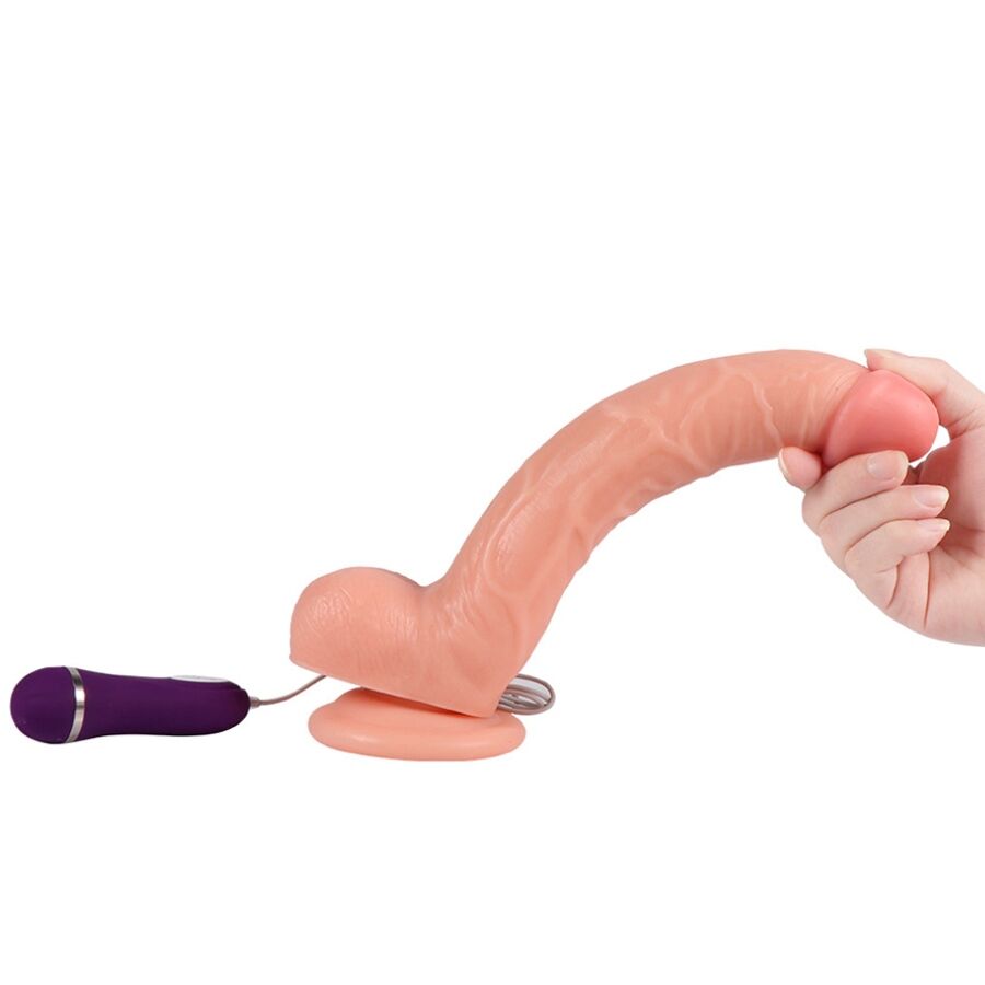 SHEQU Gode Vibrant Optimus Télécommande 28 Cm — accessoires inclus
