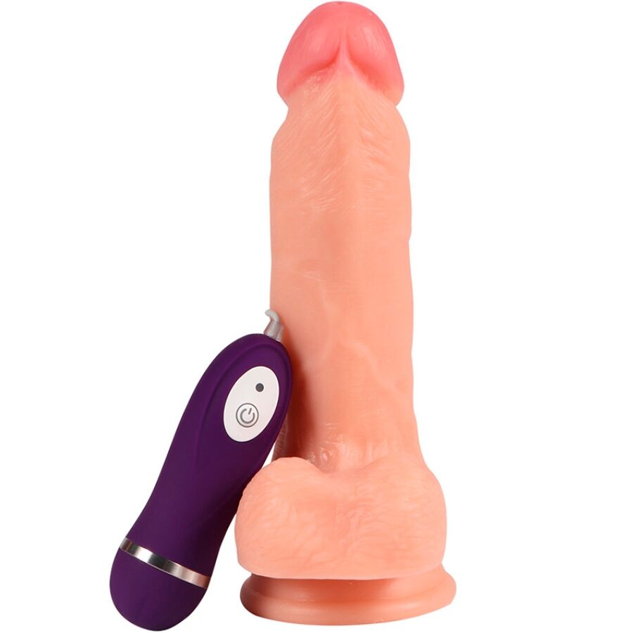 SHEQU Iron Dragon Vibrateur Dildo Télécommande 17,5 Cm — vue détaillée