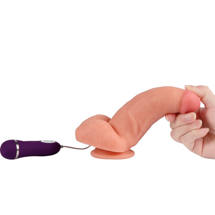 SHEQU Dildo Vibrateur Red Eagle Télécommande 17 Cm — accessoires inclus