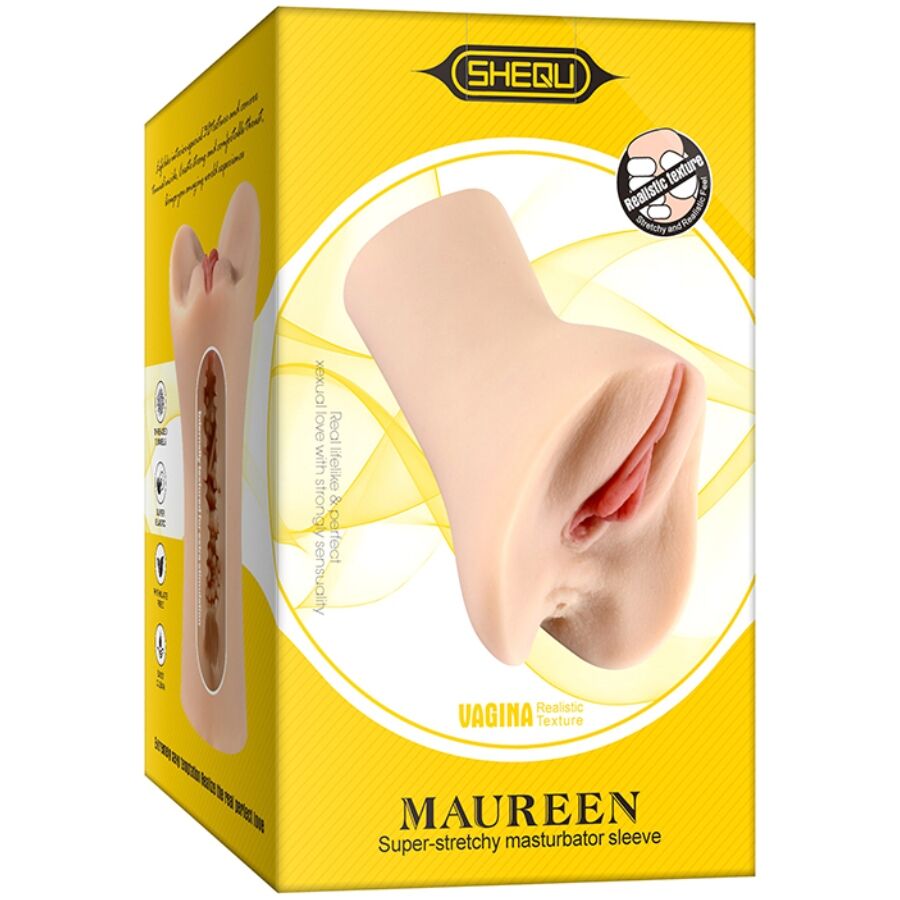 SHEQU Masturbateur Vagin Maureen — accessoires inclus