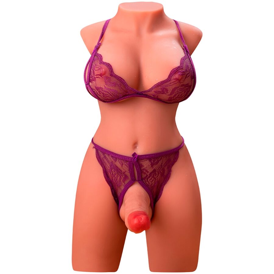 XISE MIAH LADY BOY TORSE FÉMININ GODEMICHET VIBRANT À POUSSER ... — vue alternative