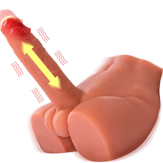 XISE Peel Dildo Ass Masturbateur Réaliste À Pilule Avant Pouss... - Aura Intime