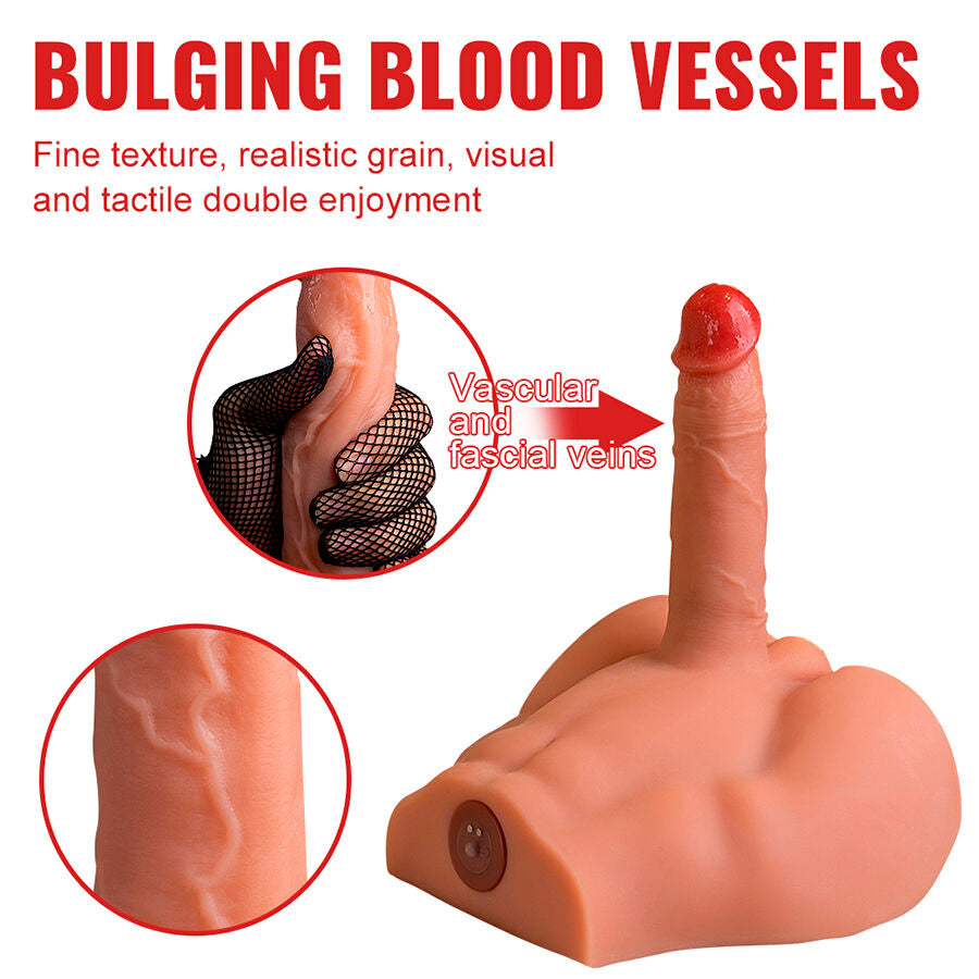 XISE Peel Dildo Ass Masturbateur Réaliste À Pilule Avant Pouss... — vue détaillée