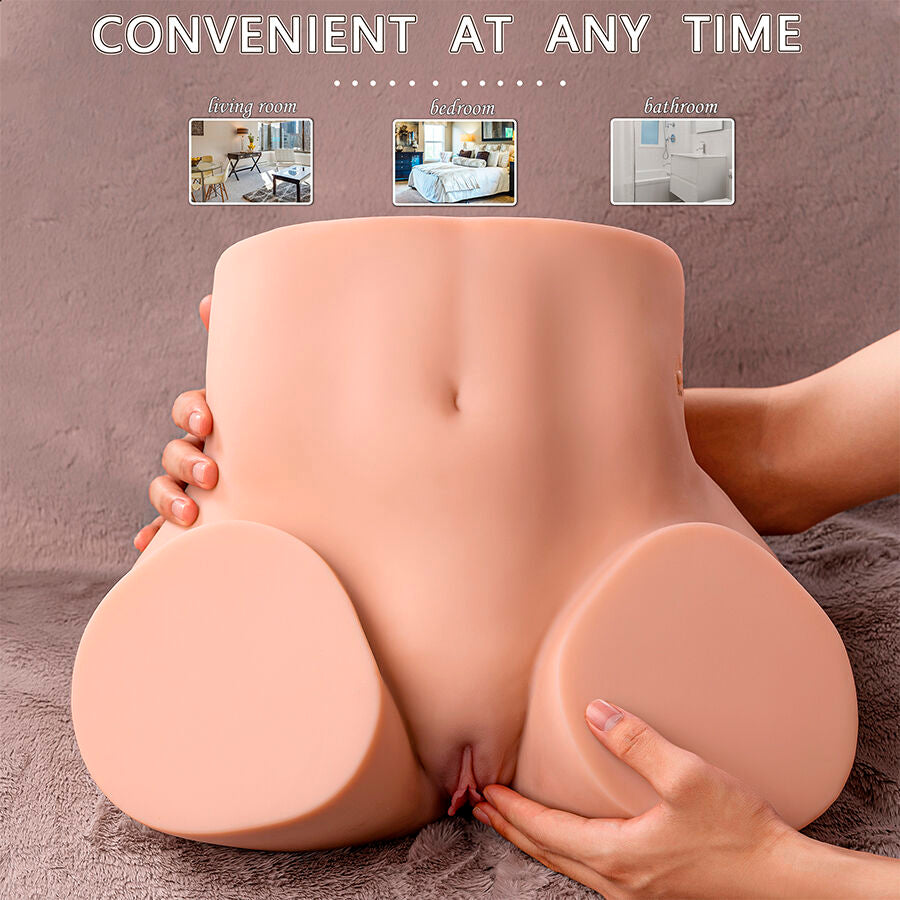 XISE ETHEL MASTURBATEUR VAGINAL RÉALISTE À VIBRATION MULTI-POS... — accessoires inclus
