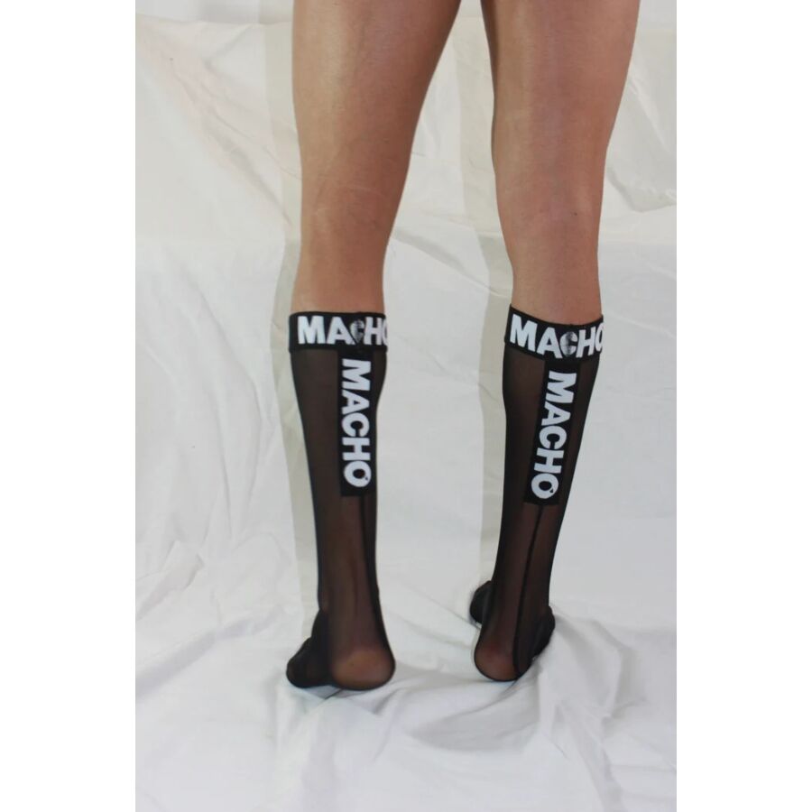 MACHO UNDERWEAR Chaussettes Fines Taille Unique Noires — accessoires inclus