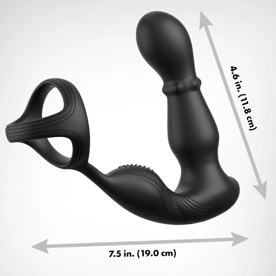 ANAL FANTASY ELITE COLLECTION Anneau Anal Vibrant Masseur Télécommande — vue arrière