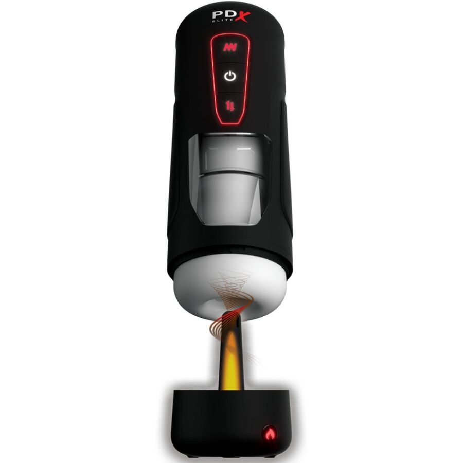 PDX ELITE Masturbateur Automatique Milk Me Hotter Vibration À Effet... - Aura Intime
