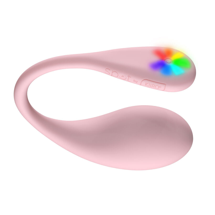 KIIROO Vibrateur Spot Kiss Me Forme U Rose - Aura Intime