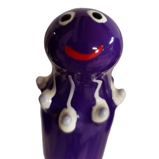 CONDOMERIE Préservatifs Fantaisie Peints À Main Octopus Violet - Aura Intime