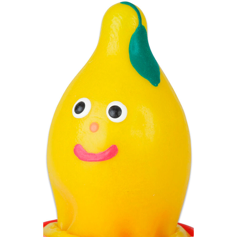 CONDOMERIE Préservatifs Fantaisie Peints À Main Citron - Aura Intime