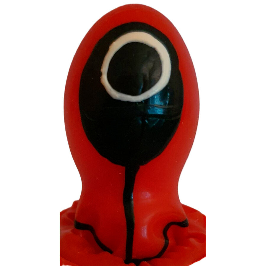 CONDOMERIE Cercle Préservatifs Fantaisies Peints À Main — vue détaillée