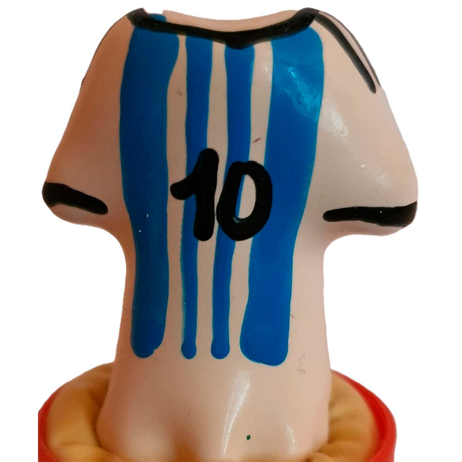 CONDOMERIE Préservatifs Fantaisie Peints À Main Chemise Messi N°10 - Aura Intime