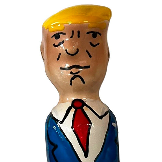 CONDOMERIE Préservatifs Fantaisies Peints À Main Grumpy Trump - Aura Intime