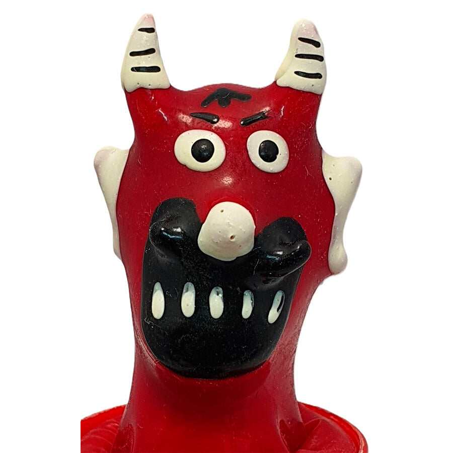CONDOMERIE Préservatifs Fantaisie Peints À Main Modèle Bouche Diable 2 - Aura Intime