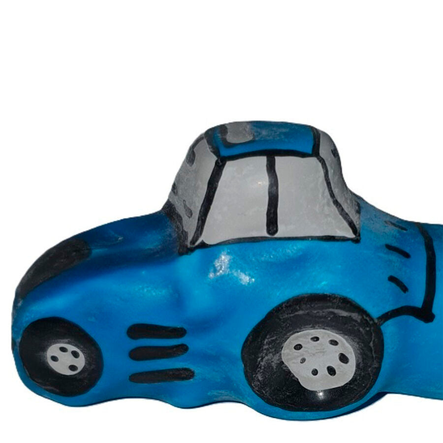 CONDOMERIE Préservatifs Fantaisie Peints À Main Tracteur Bleu Xl - Aura Intime