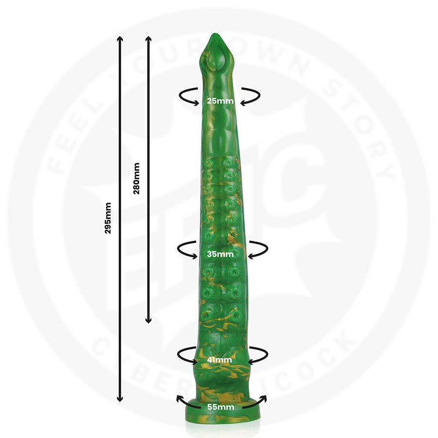 EPIC DILDO HYLOS GREEN FLASH — vue détaillée