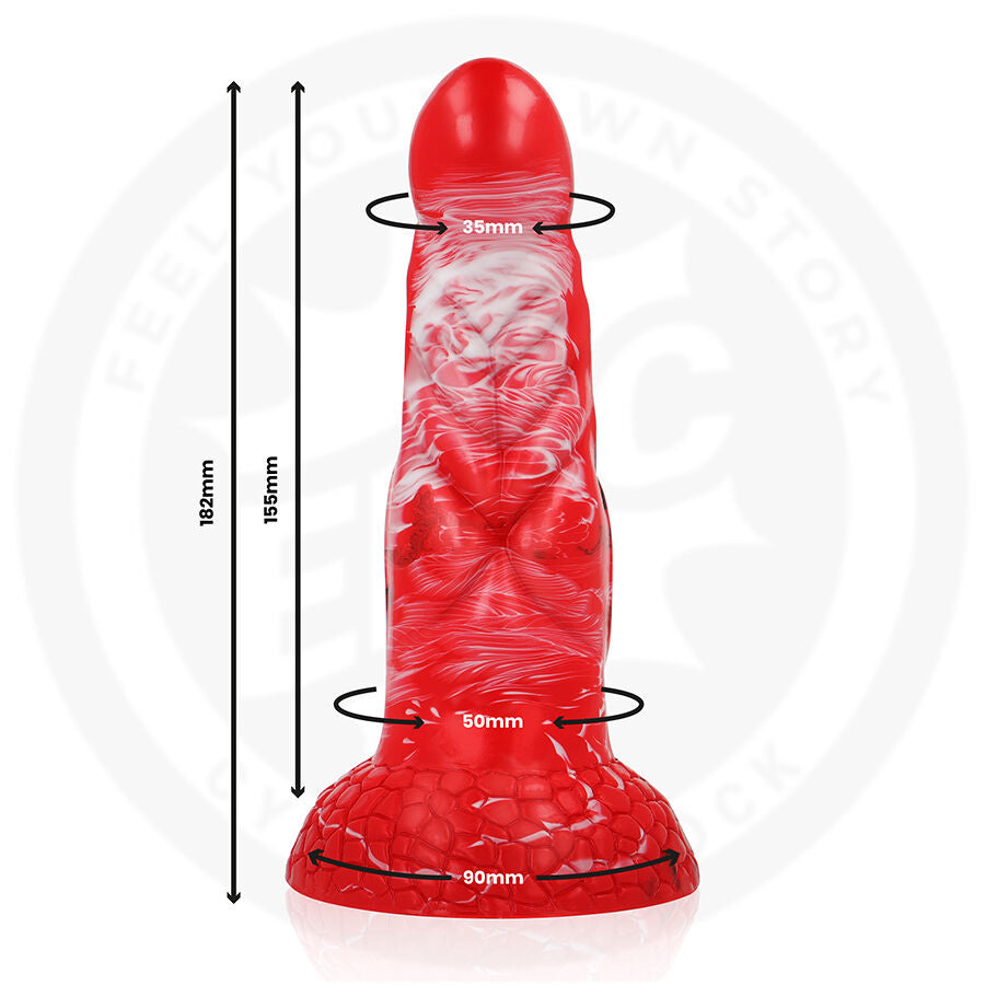 EPIC DILDO AGNIS CRIMSON FIRE — vue détaillée