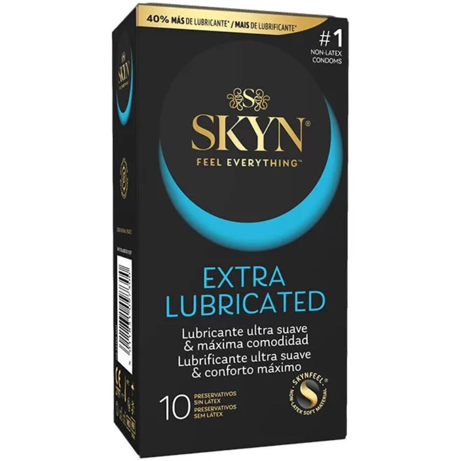 SKYN Préservatif Extra Lubrifié 10 Unités - Aura Intime