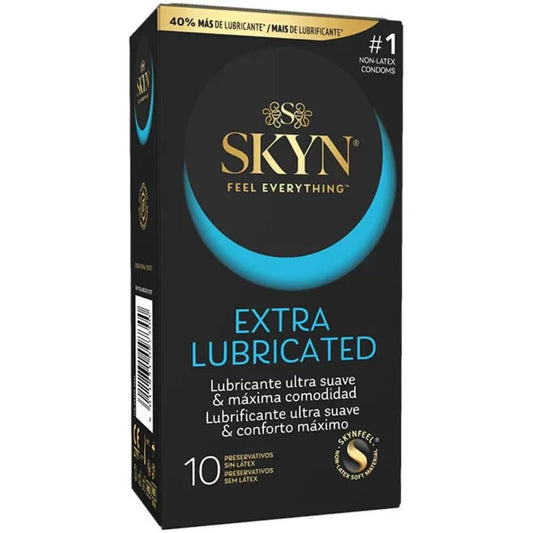 SKYN Préservatif Extra Lubrifié 10 Unités - Aura Intime