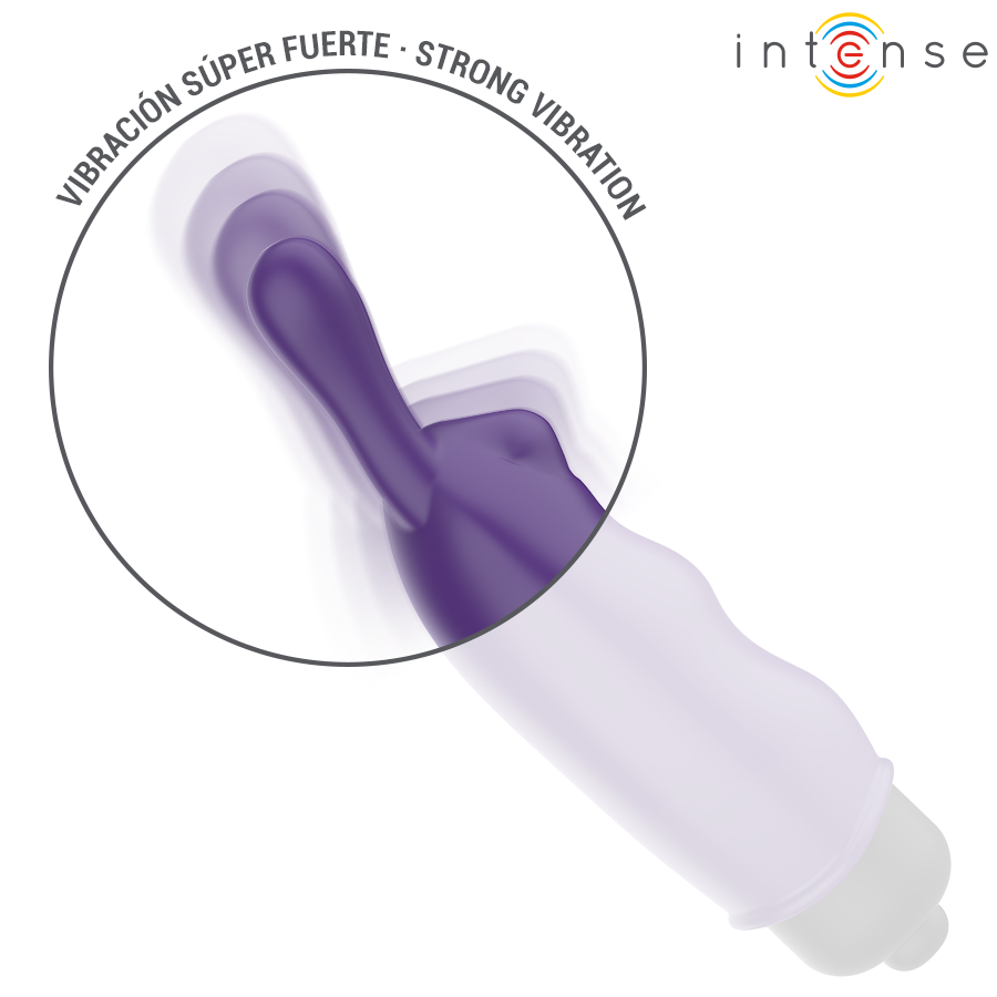 INTENSE FUN TOYS Balle Vibrante Violet Mystique 8,7 X 2,4 Cm — vue arrière