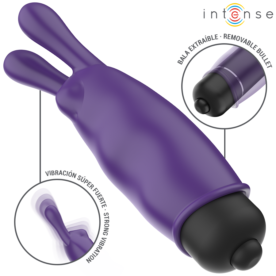 INTENSE FUN TOYS Balle Vibrante Violet Mystique 8,7 X 2,4 Cm — vue alternative