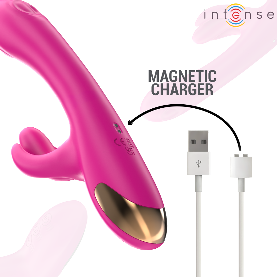 INTENSE HIGH TECH Britney Vibrateur Lapin Multifonction 23 Cm Rose — vue alternative
