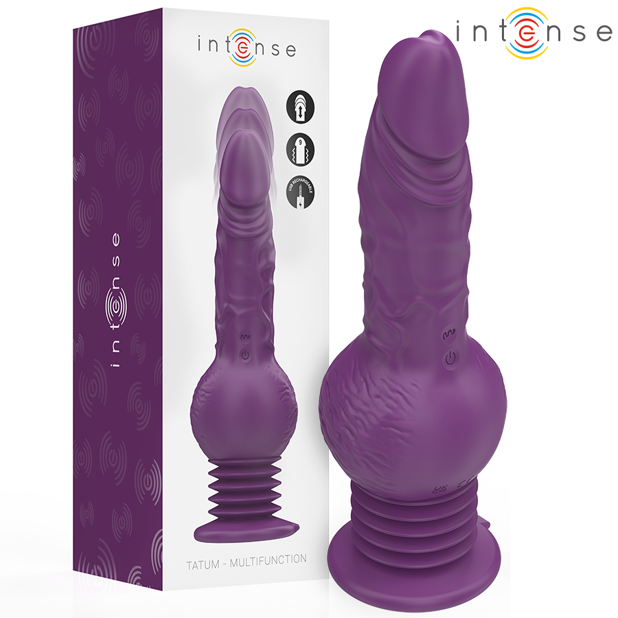 INTENSE HIGH TECH Vibrateur Multifonction Tatum Vibration Haut Bas 24 Cm Vi... - Aura Intime