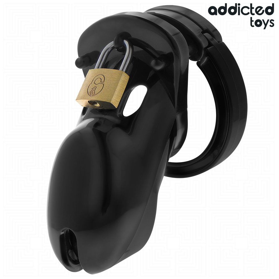 ADDICTED TOYS LOCKED Cage À Pénis Interdite 10 Cm — vue détaillée