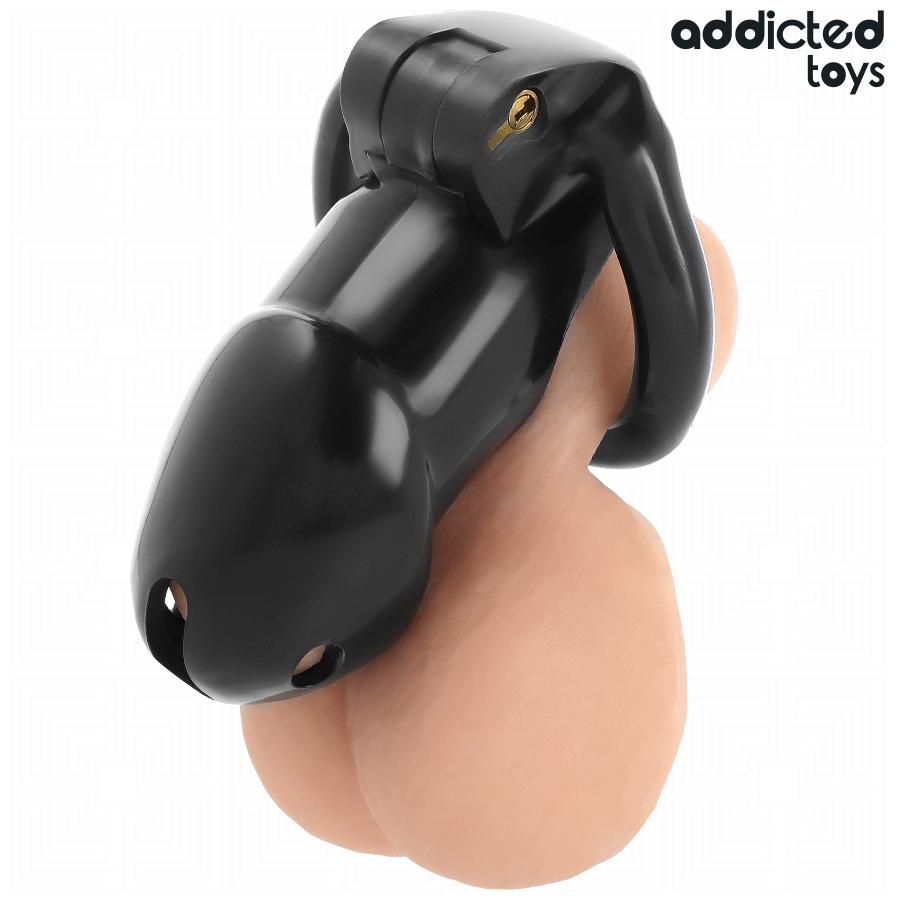ADDICTED TOYS LOCKED Mindnight Cell Cage À Pénis Taille L — vue alternative