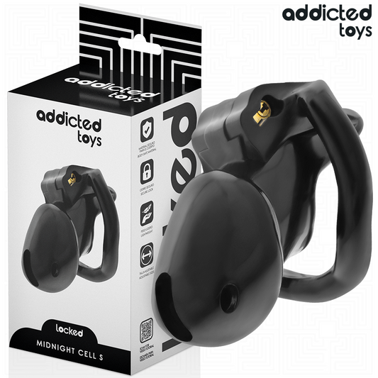 ADDICTED TOYS LOCKED Mindnight Cell Cage À Pénis Taille S - Aura Intime