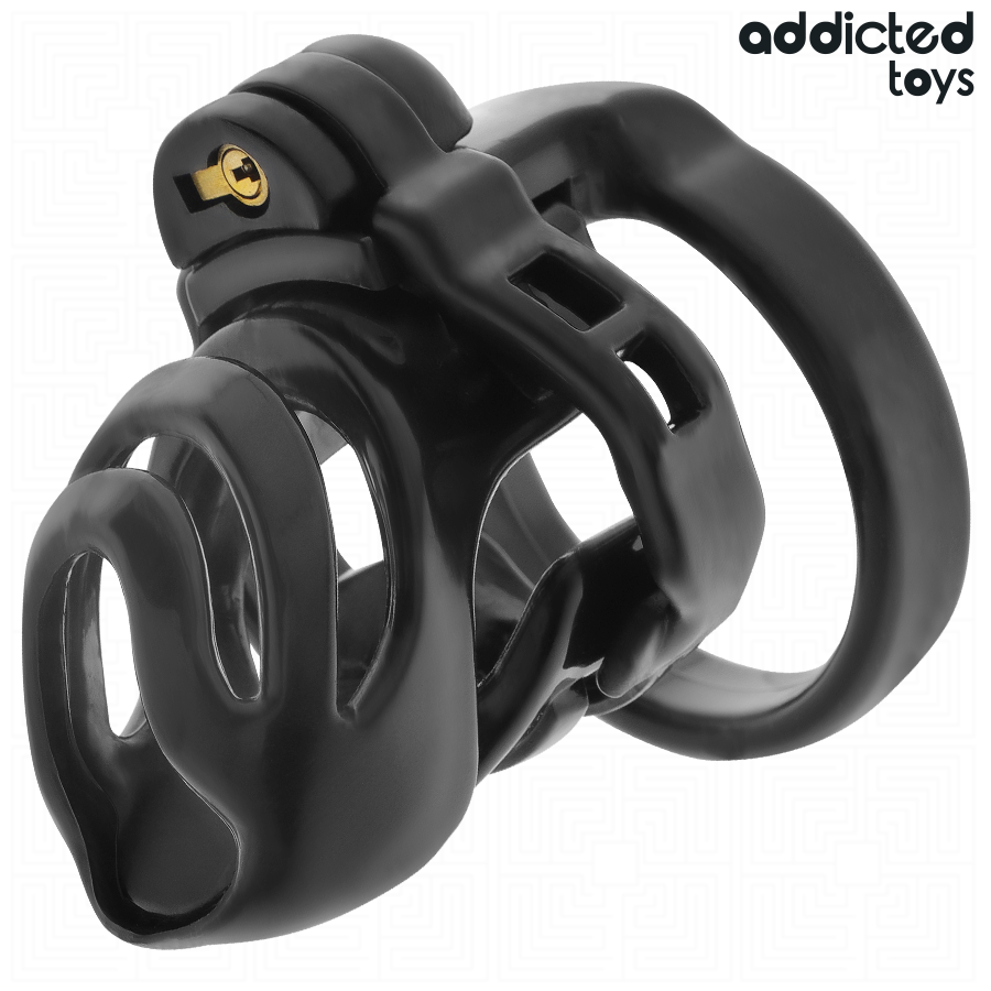 ADDICTED TOYS LOCKED Cage À Pénis À Verrouillage Éternel 9 Cm — vue détaillée