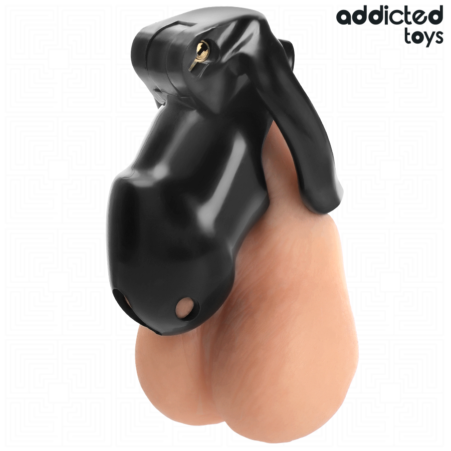 ADDICTED TOYS LOCKED Mindnight Cell Cage À Pénis Taille M — vue alternative