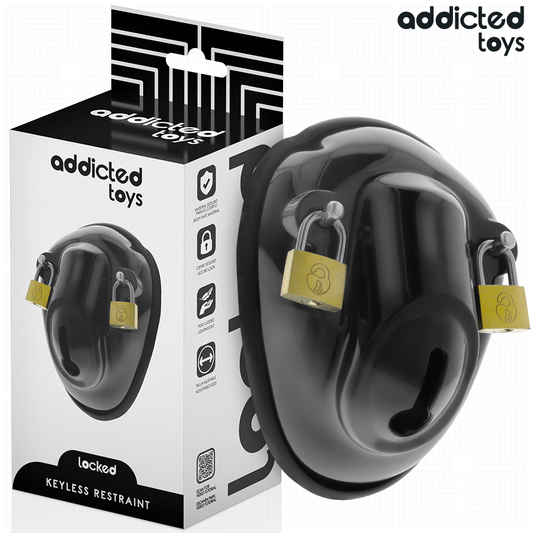 ADDICTED TOYS LOCKED À Pénis Verrouillée Sans Clé 11,5 Cm - Aura Intime