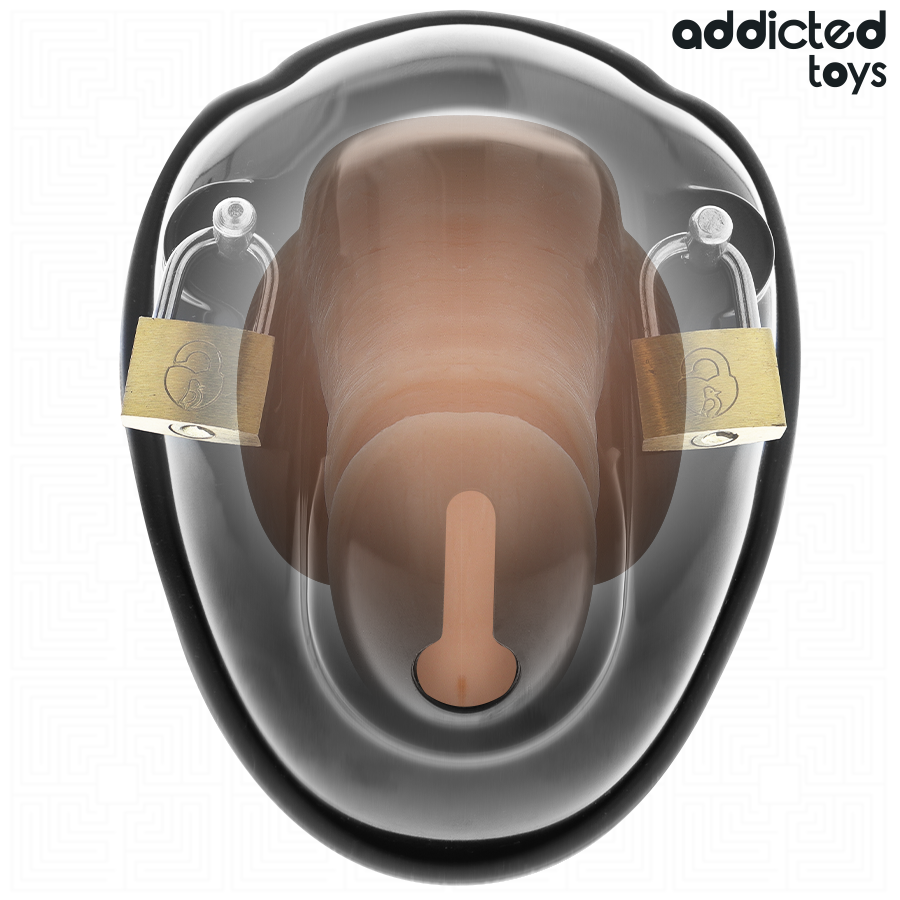 ADDICTED TOYS LOCKED À Pénis Verrouillée Sans Clé 11,5 Cm — vue alternative