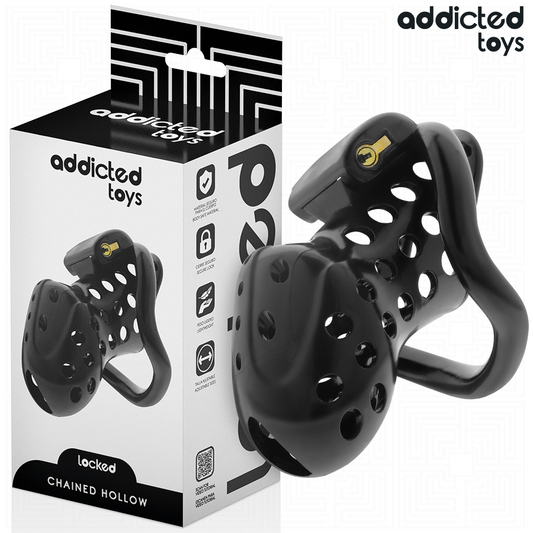 ADDICTED TOYS LOCKED À Pénis Creuse Enchaînée 10,5 Cm - Aura Intime