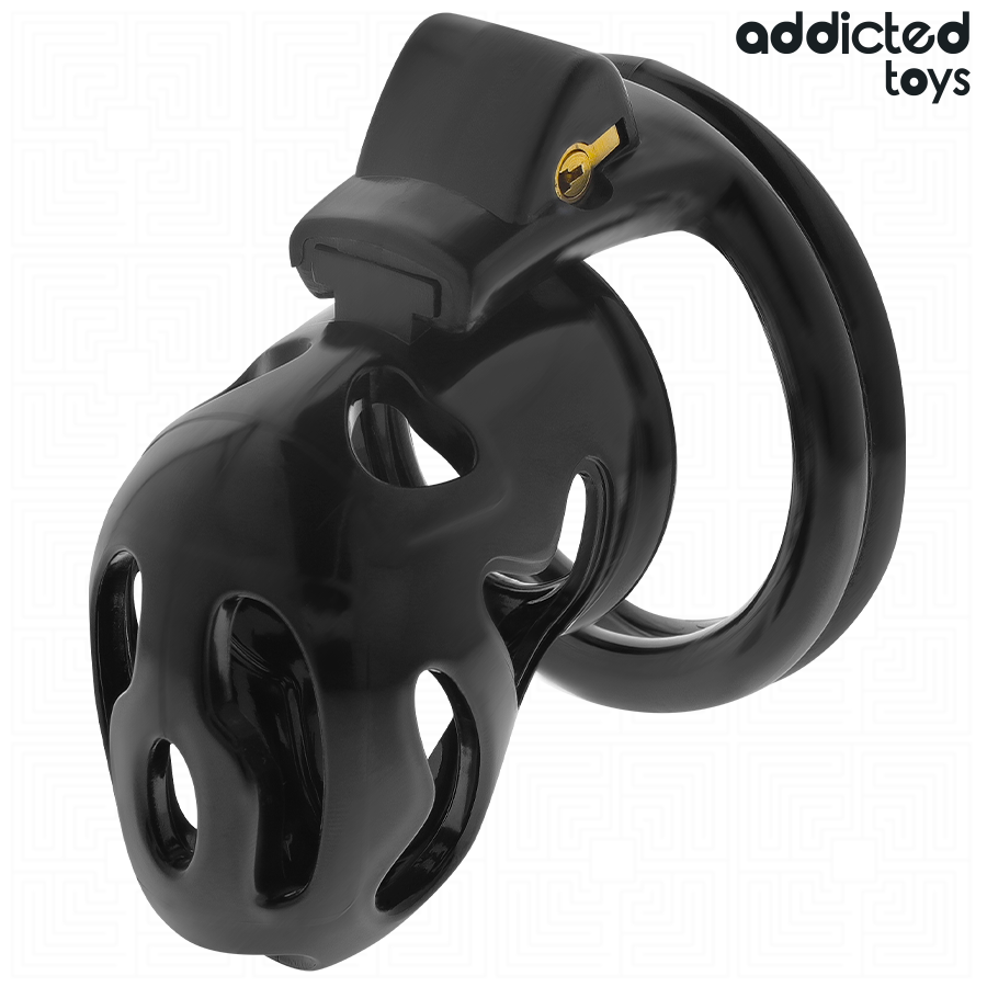 ADDICTED TOYS LOCKED À Pénis Cryptée Verrouillée Scellée 8 Cm — vue détaillée