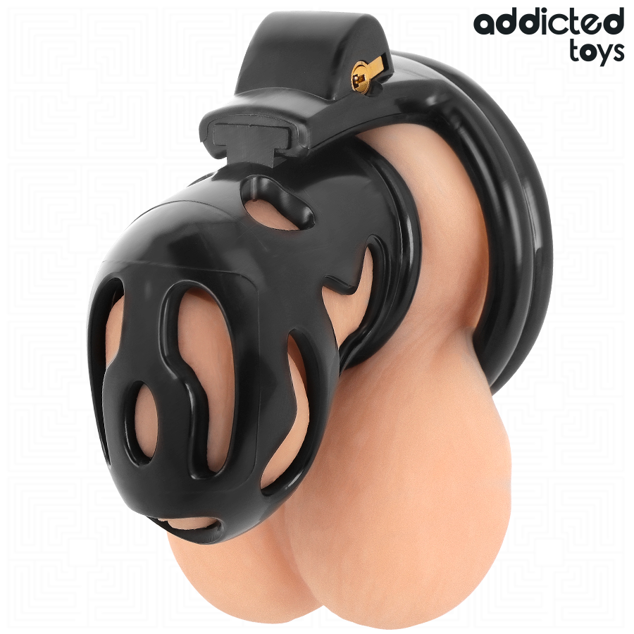 ADDICTED TOYS LOCKED À Pénis Cryptée Verrouillée Scellée 8 Cm — vue alternative