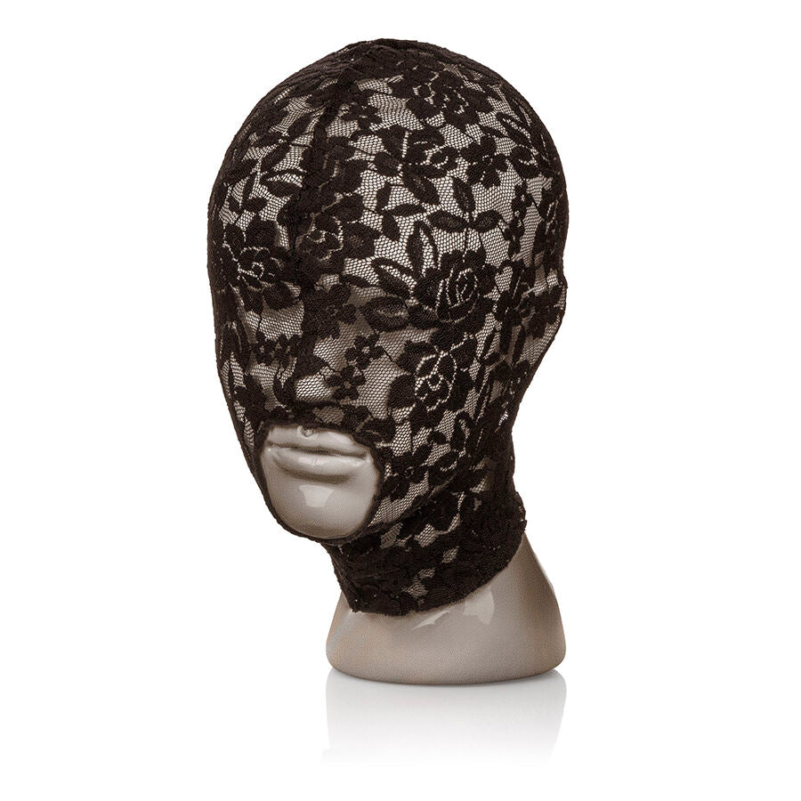 CALEXOTICS Scandal Cagoule Dentelle Noire - Aura Intime